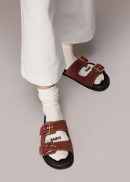Rains Knee High Logo Socks