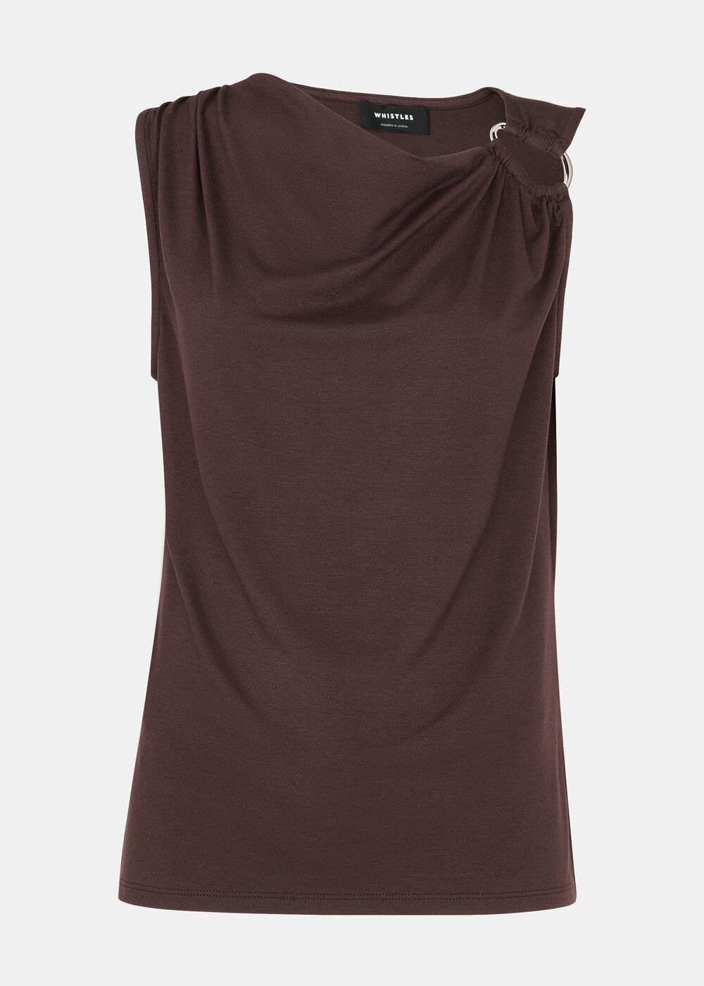 Ring Detail Sleeveless Top