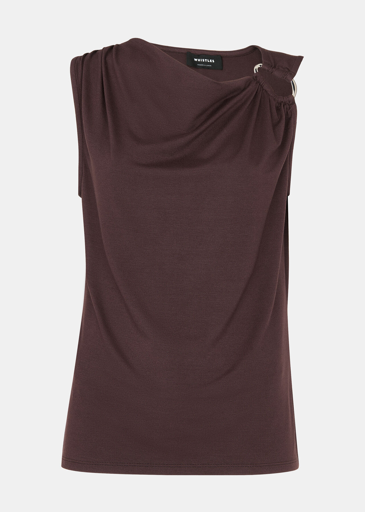 Ring Detail Sleeveless Top