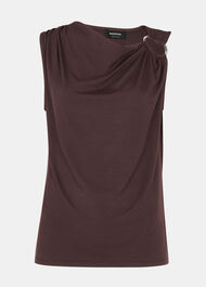 Ring Detail Sleeveless Top