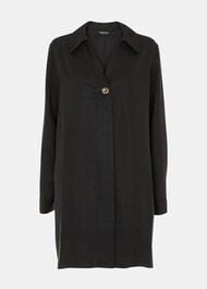 Collared Button Short Dress