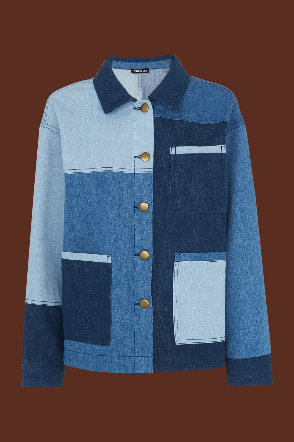 Patchwork Denim Jacket