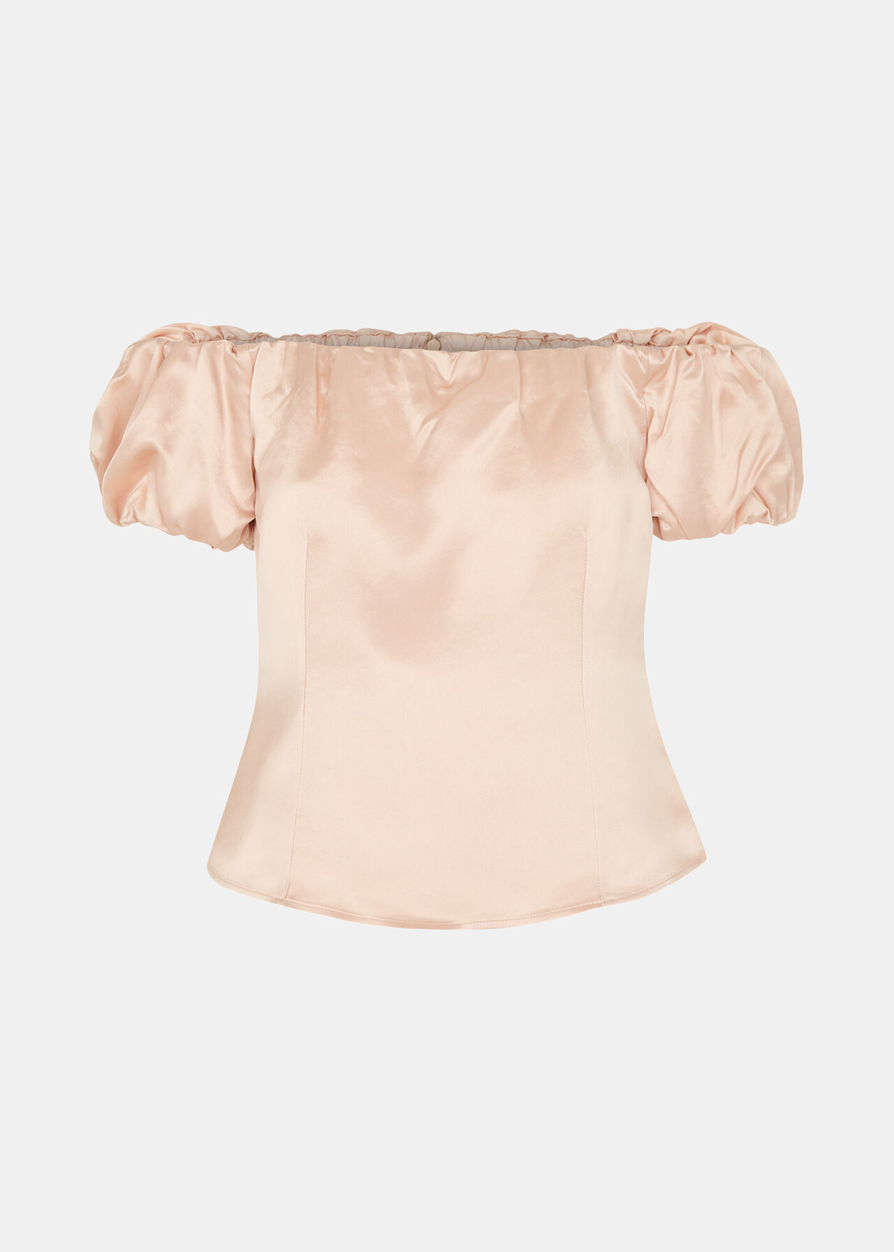 Julia Bardot Frill Sleeve Top