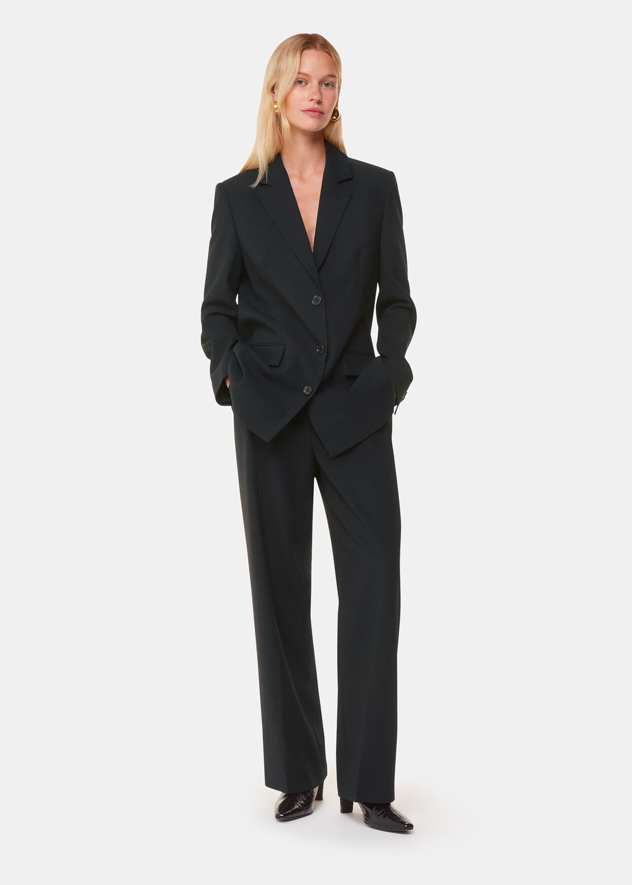 Amelie Wool Blend Blazer