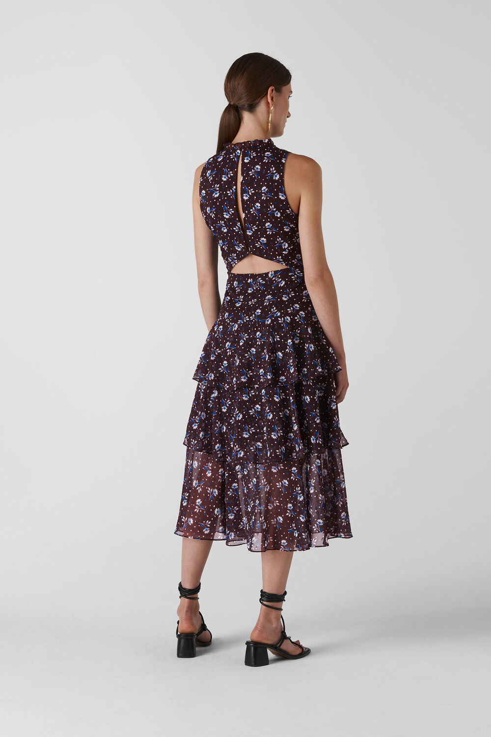Tiered Dress Multicolour