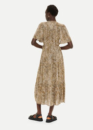 Ink Spot Trapeze Dress