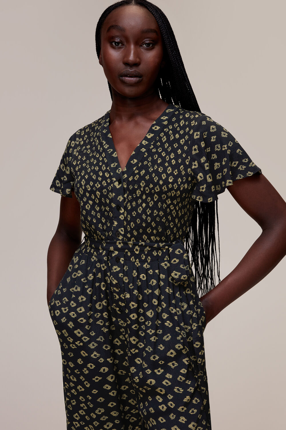 Abstract Gem Jumpsuit