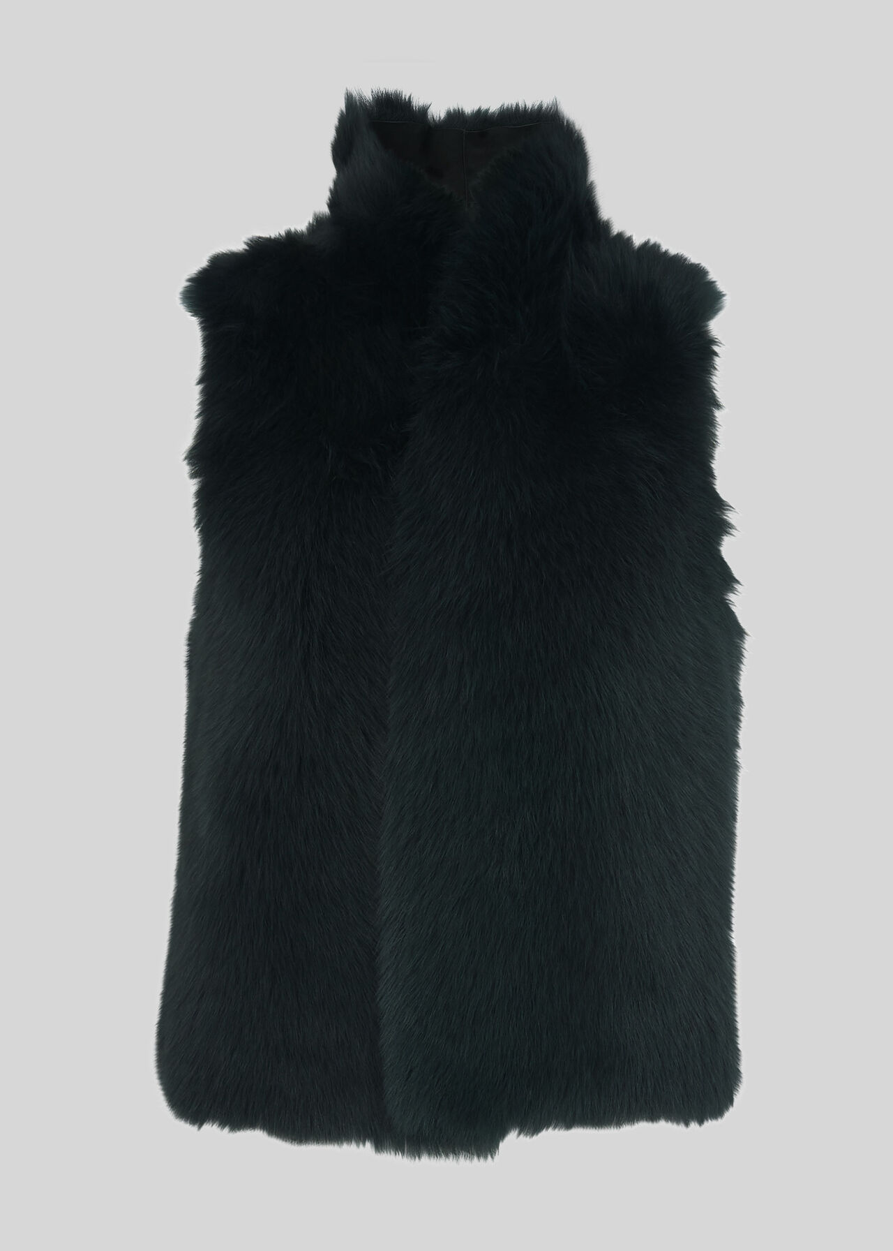 Toscana Sheepskin Gilet Dark Green