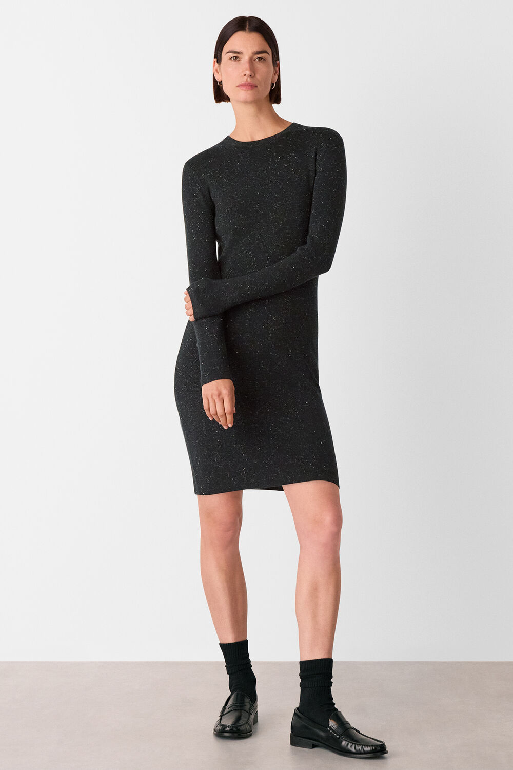 Annie Sparkle Short Knit Dress