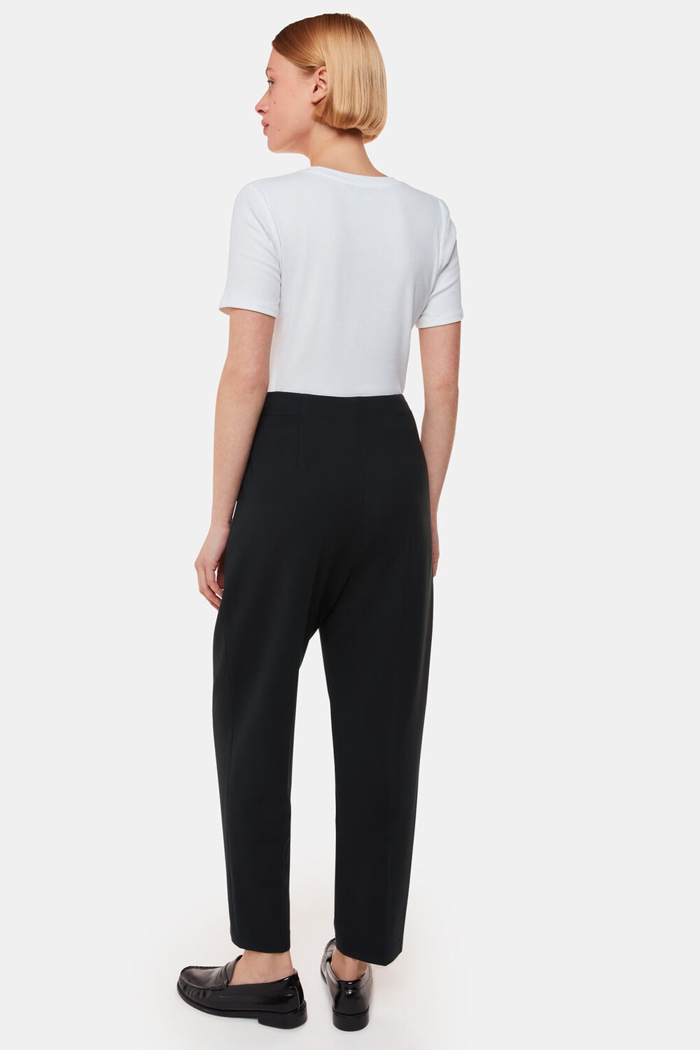 Black Lila Ponte Trouser