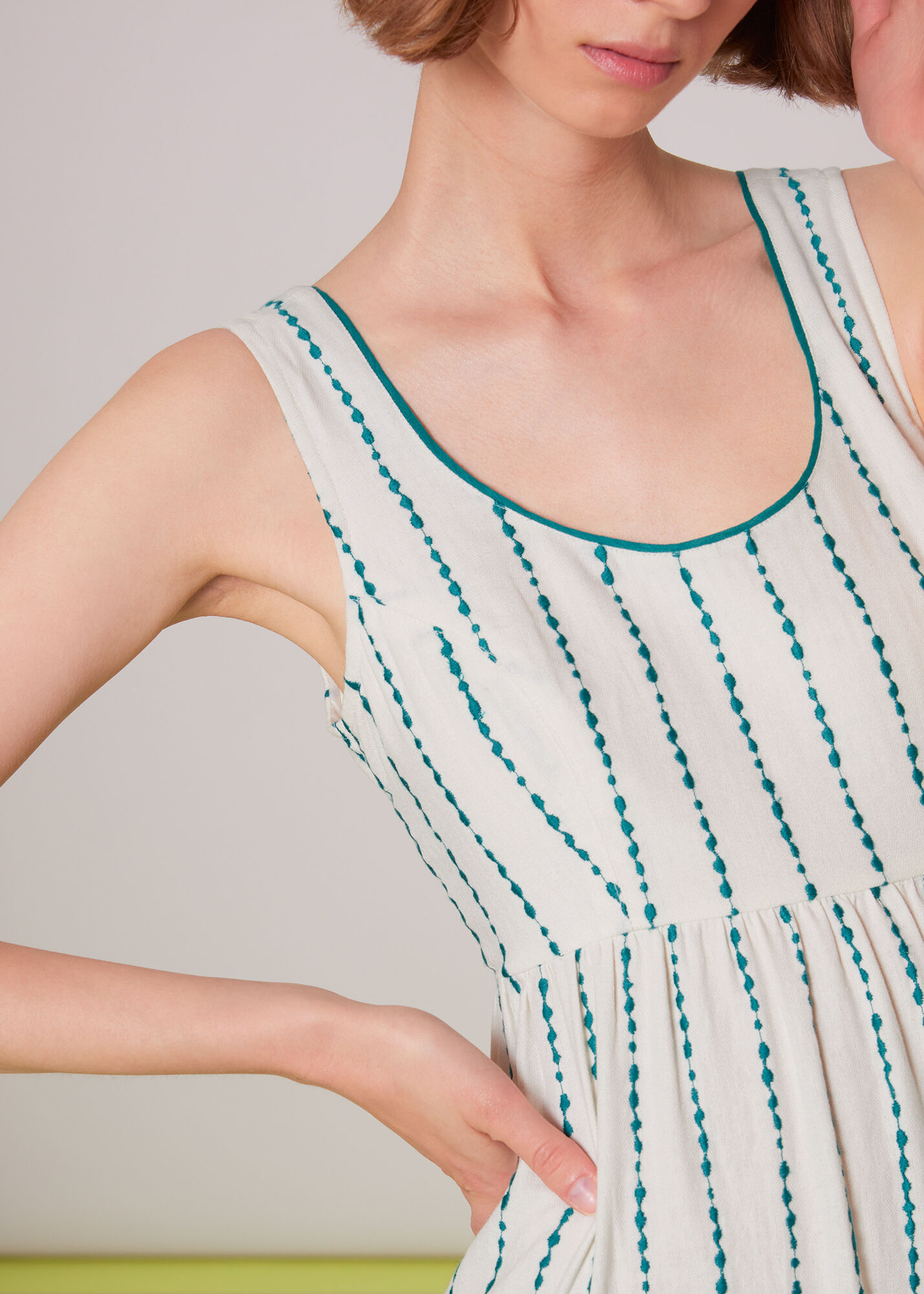 Whistles aggie deals embroidered dress