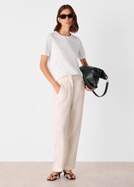 Broderie Sleeve Detail Tee