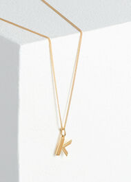 Rachel Jackson Letter Necklace Gold