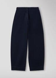 High Rise Clean Barrel Trouser