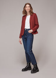 Slim Fit Jersey Jacket