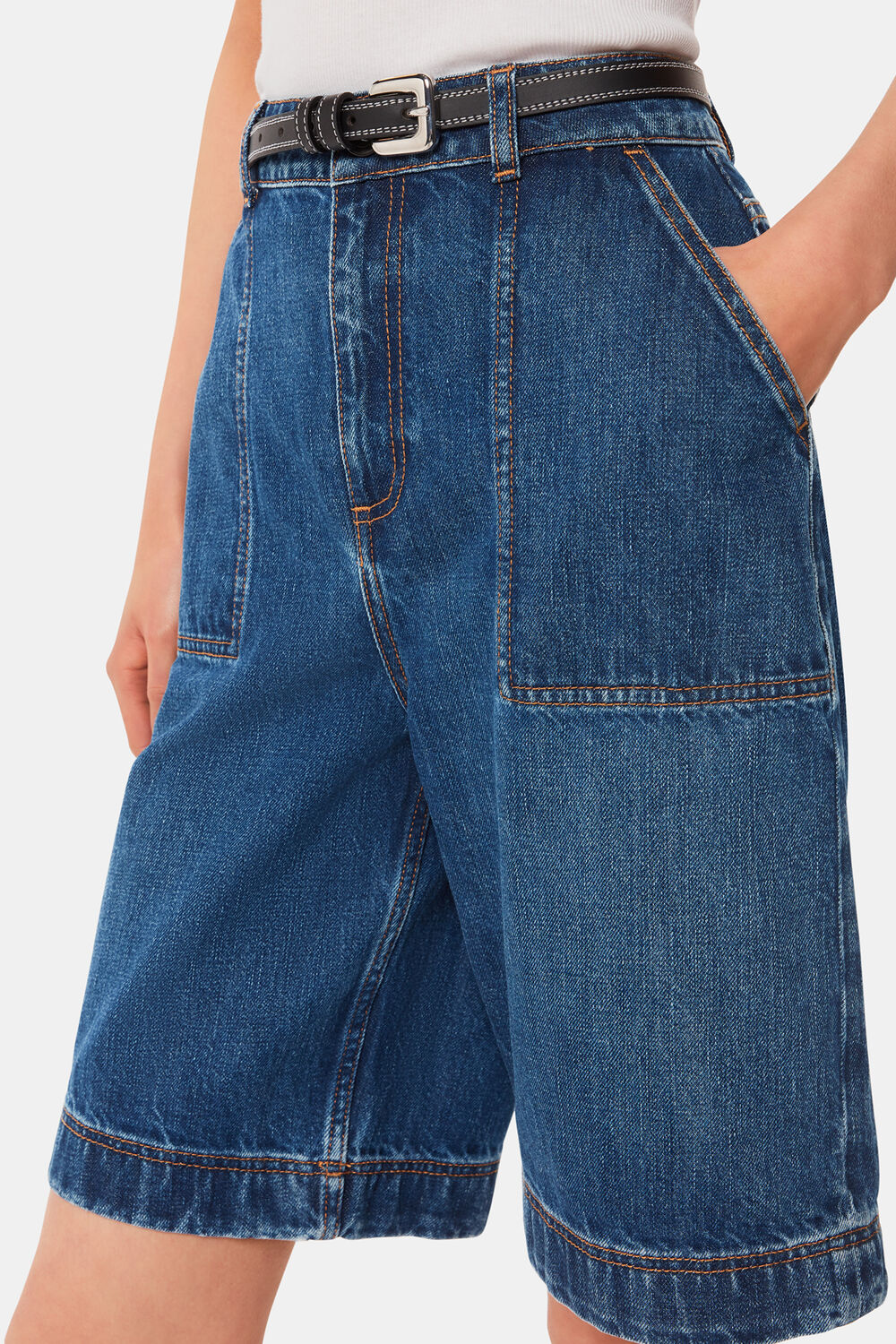 Raya Longline Denim Short