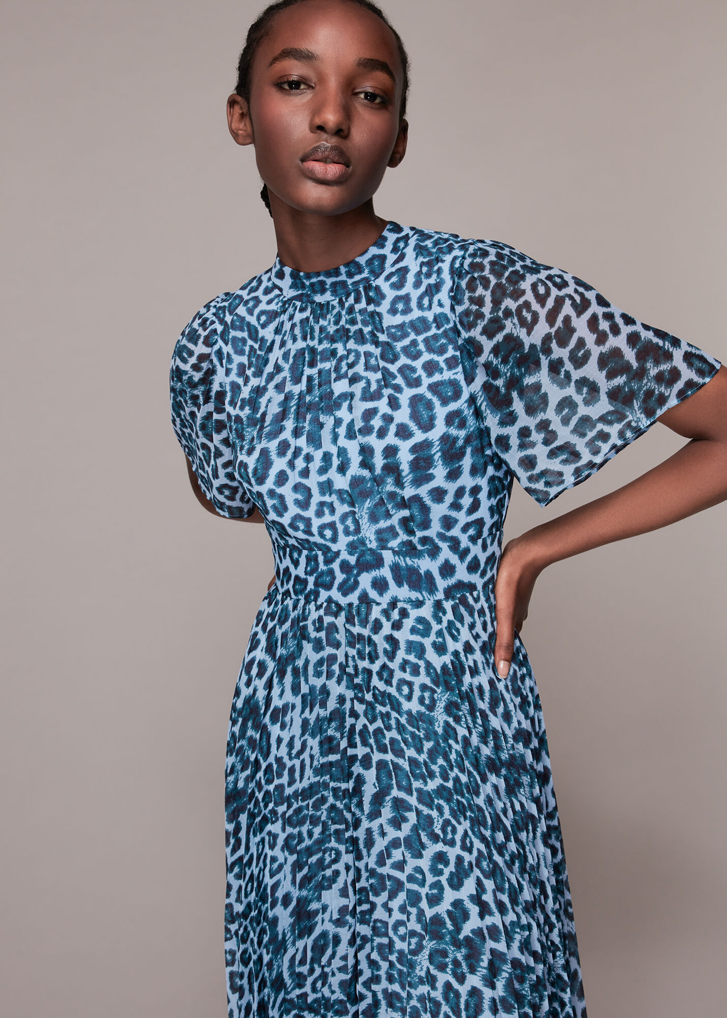 Jungle midi sundress sales