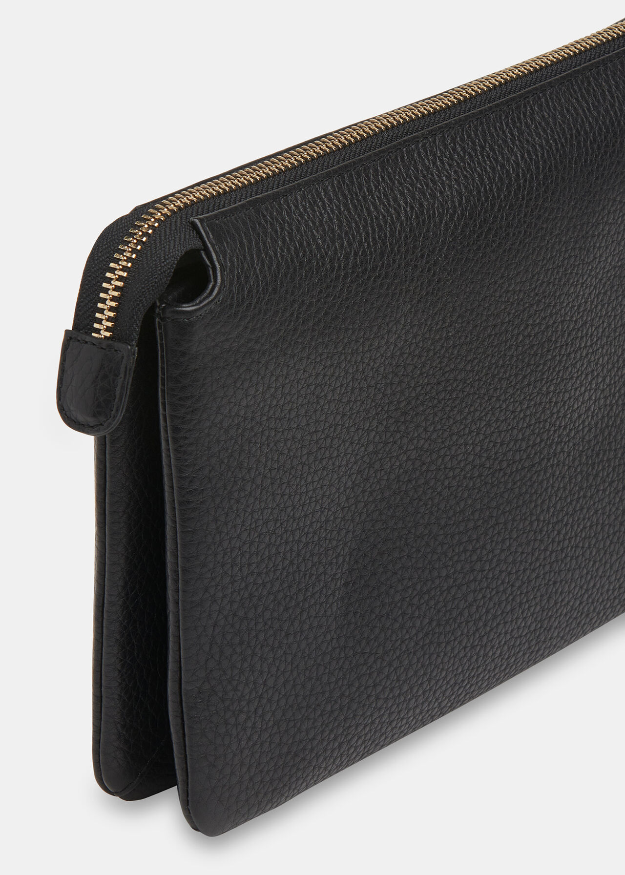 Black Elita Double Pouch Clutch WHISTLES Whistles US