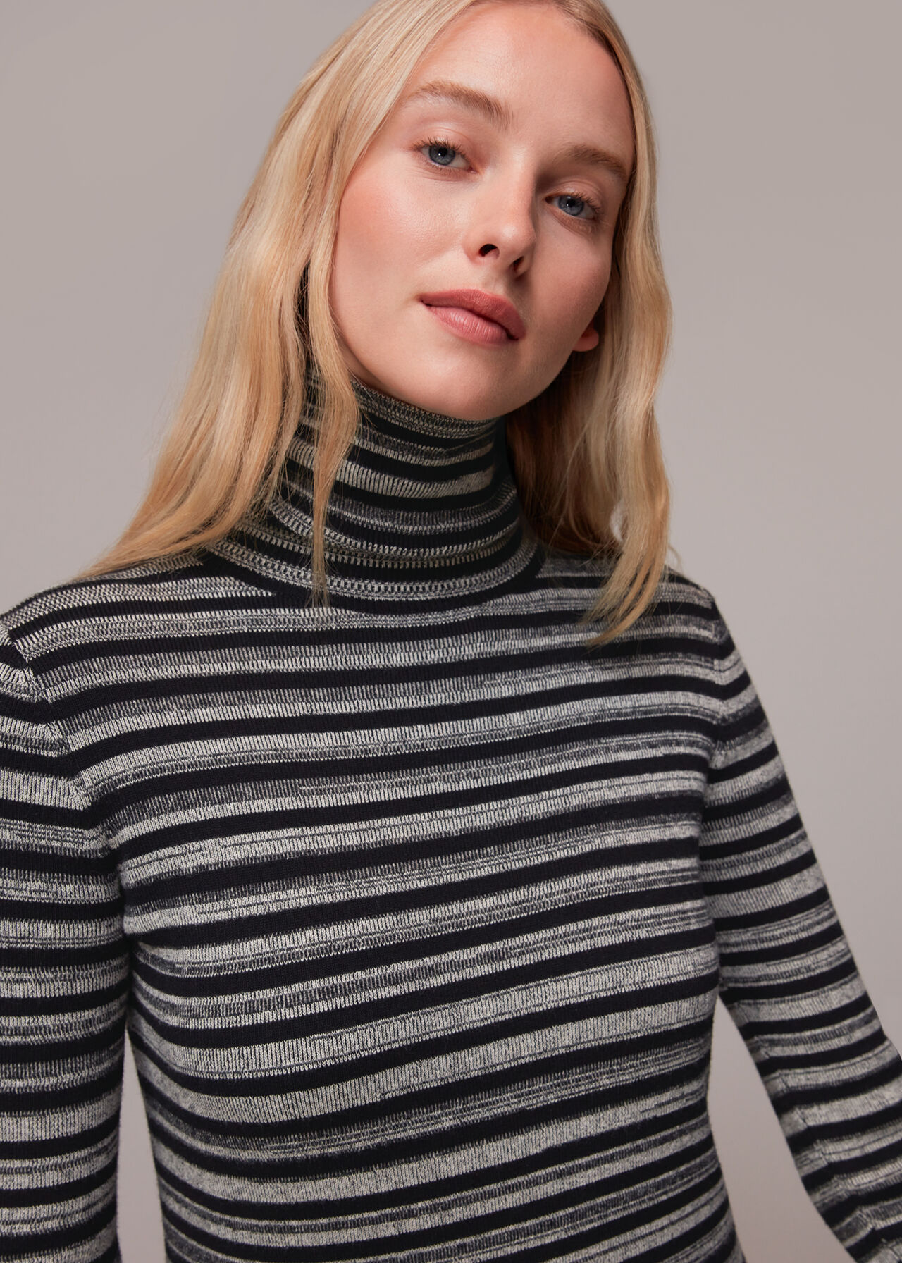Stripe Midi Knit Dress