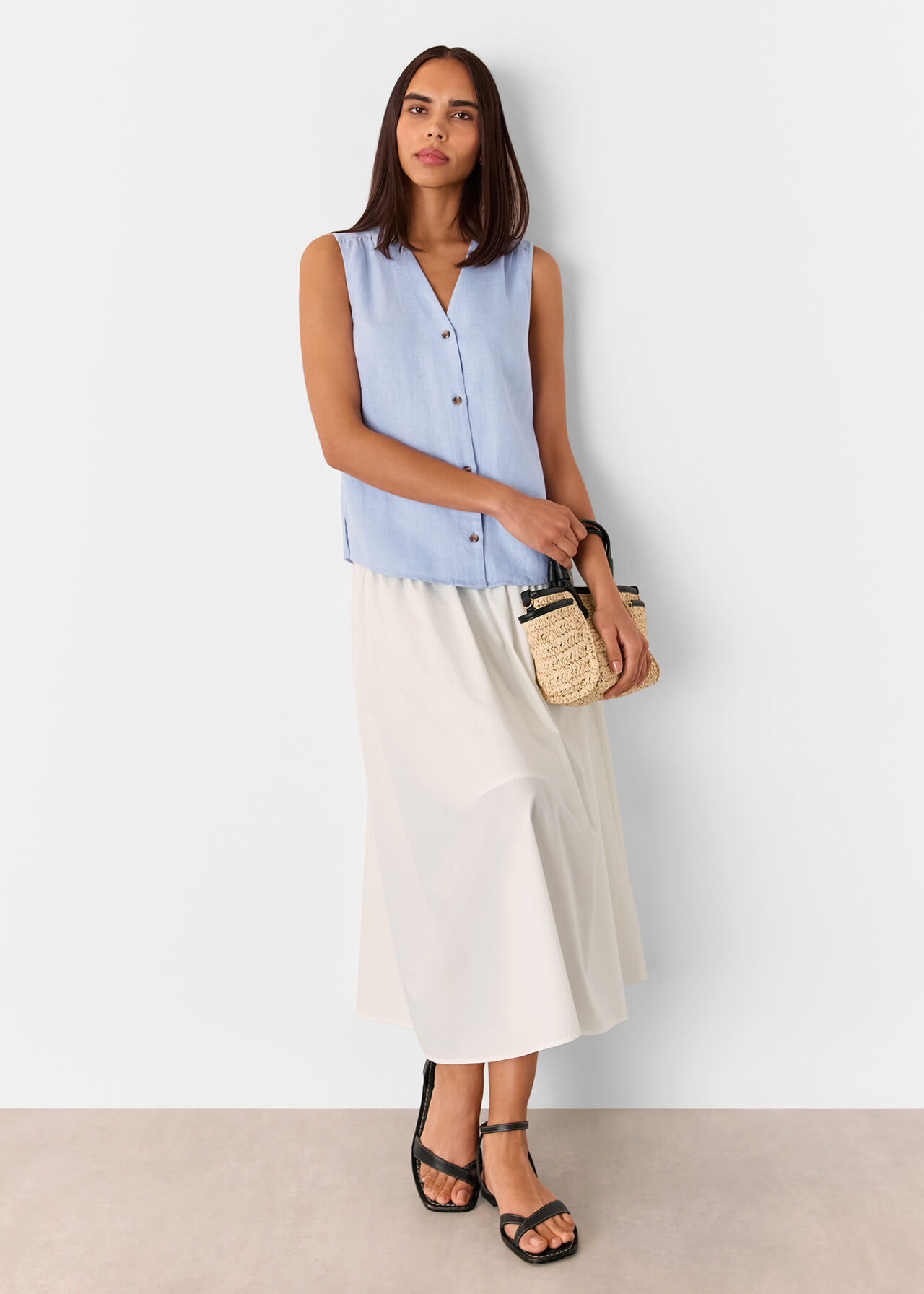 Laura Linen Tank