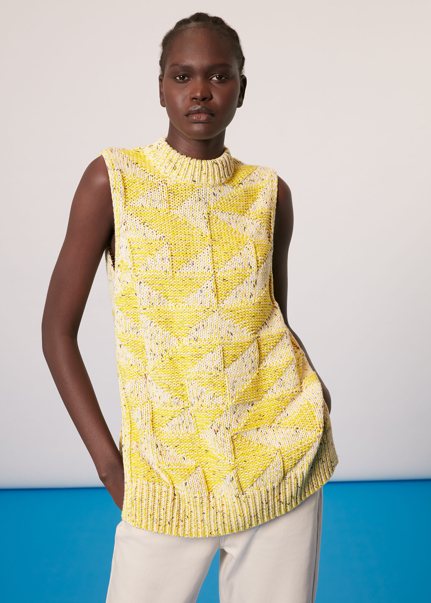 Whistles yellow sweatshirt on sale