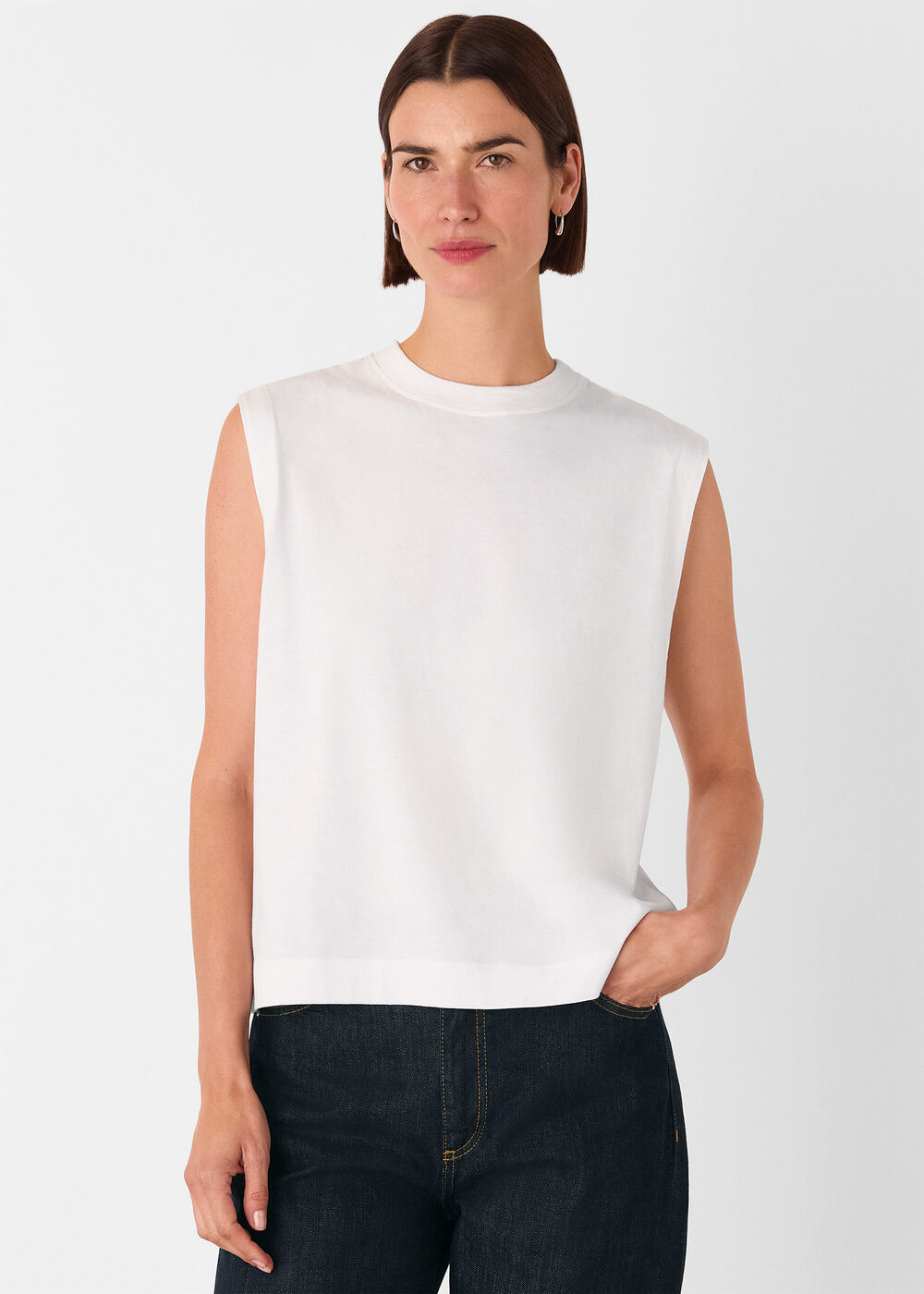Edie Sleeveless Vest