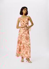 Floral Lily Dobby Maxi Dress