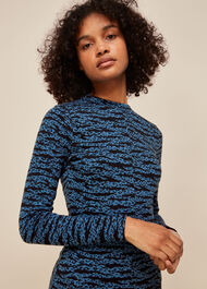 Tiger Leopard Flippy Dress