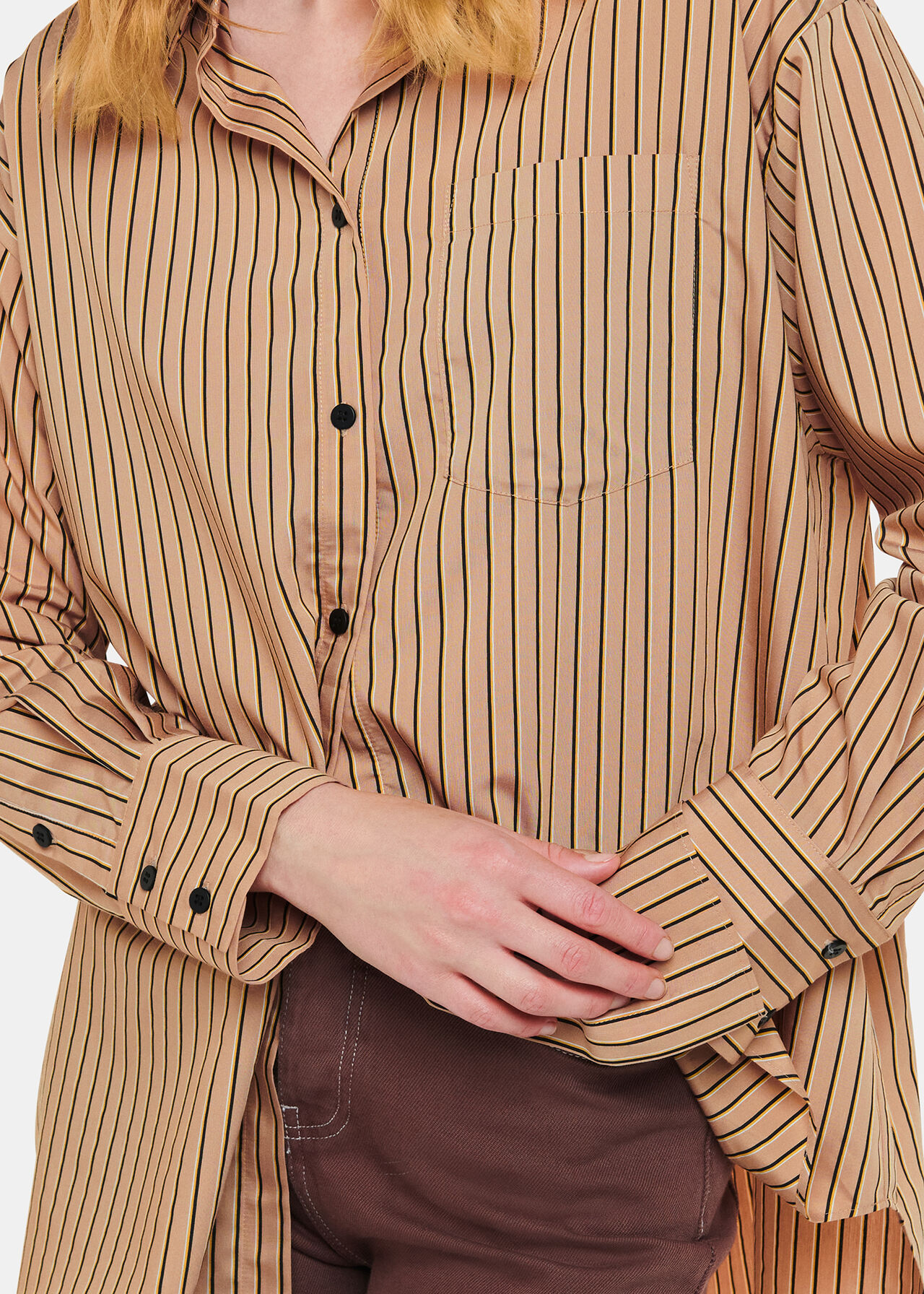 Stripe Oversized Shirt