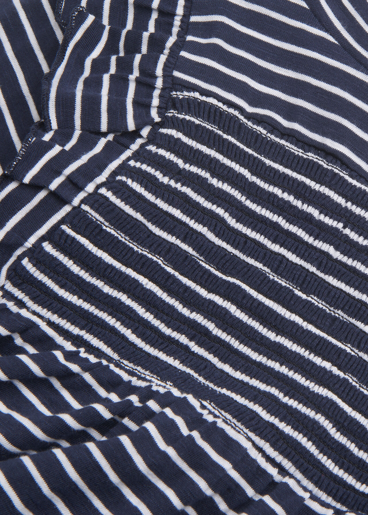 Navy/Multi Stripe Una Dress | WHISTLES