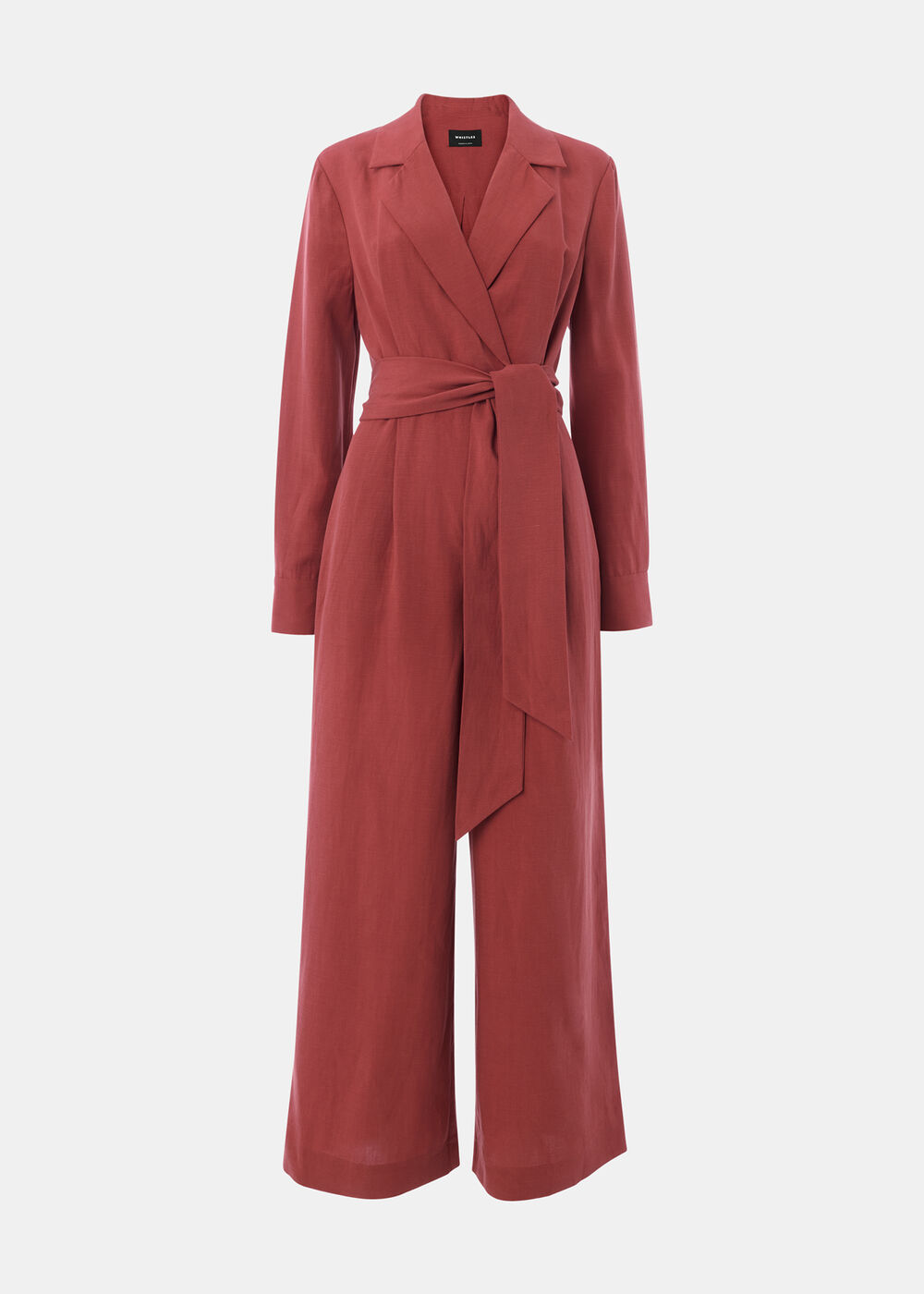 Relaxed Linen Blend Jumpsuit