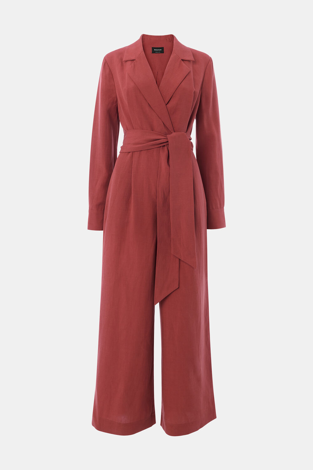 Rose Relaxed Linen Blend Jumpsuit