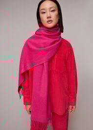 Fringed Wool Scarf