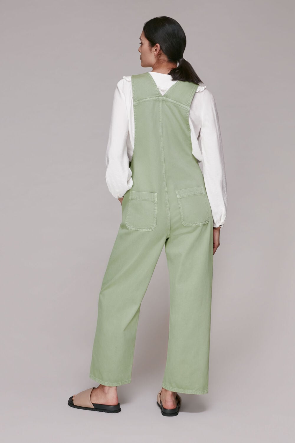 Khaki Leni Dungaree