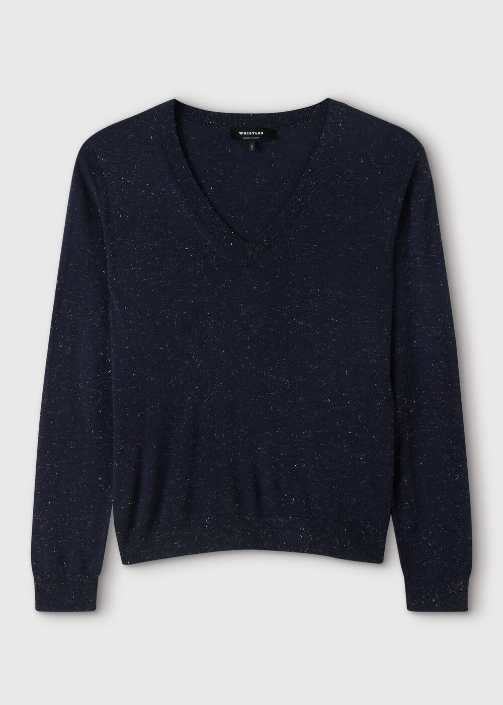 Annie Sparkle V Neck Knit