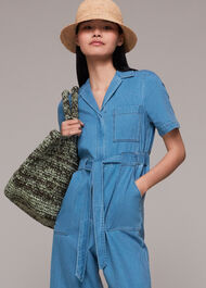Ciara Denim Jumpsuit