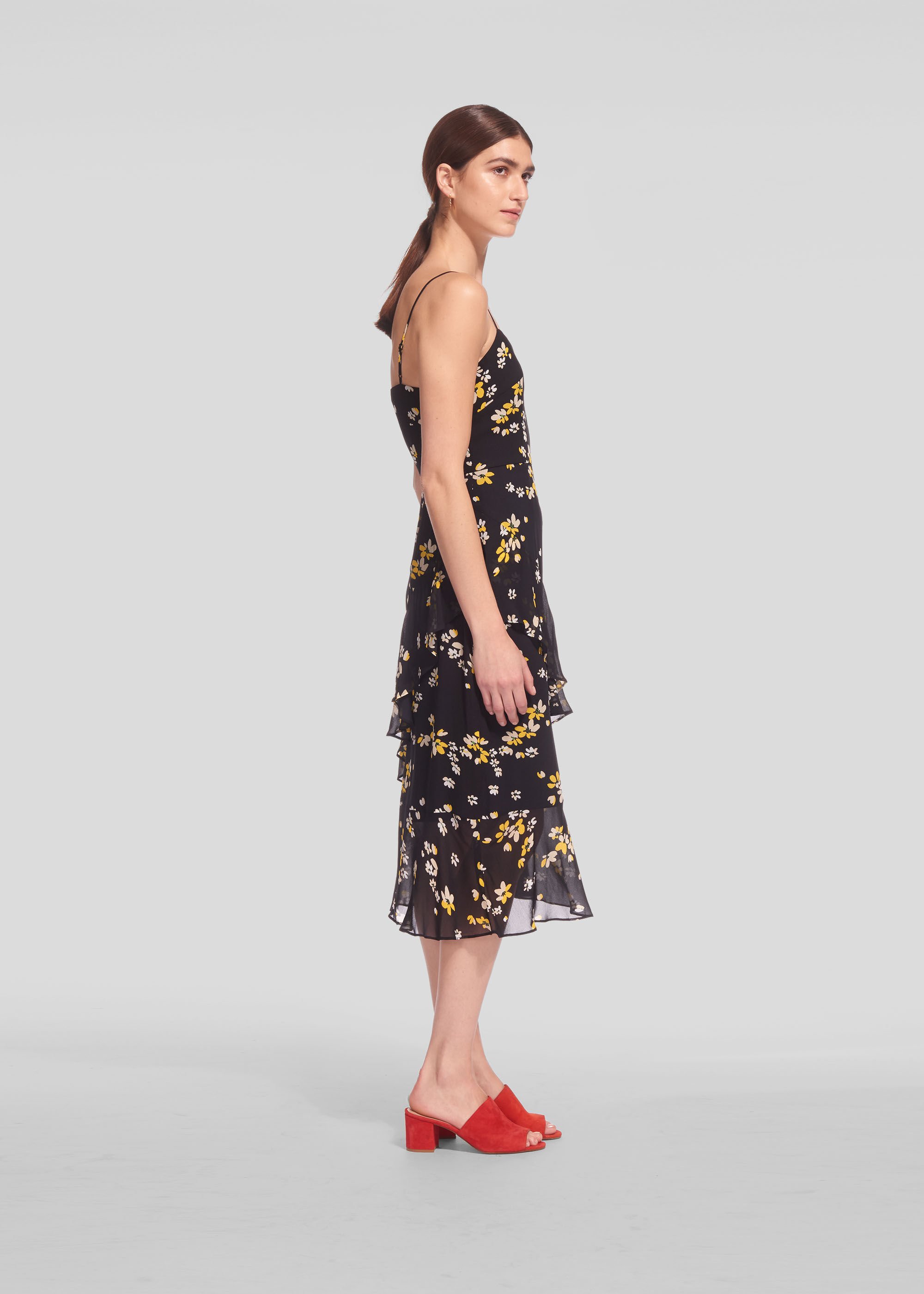 Amber frill dress top