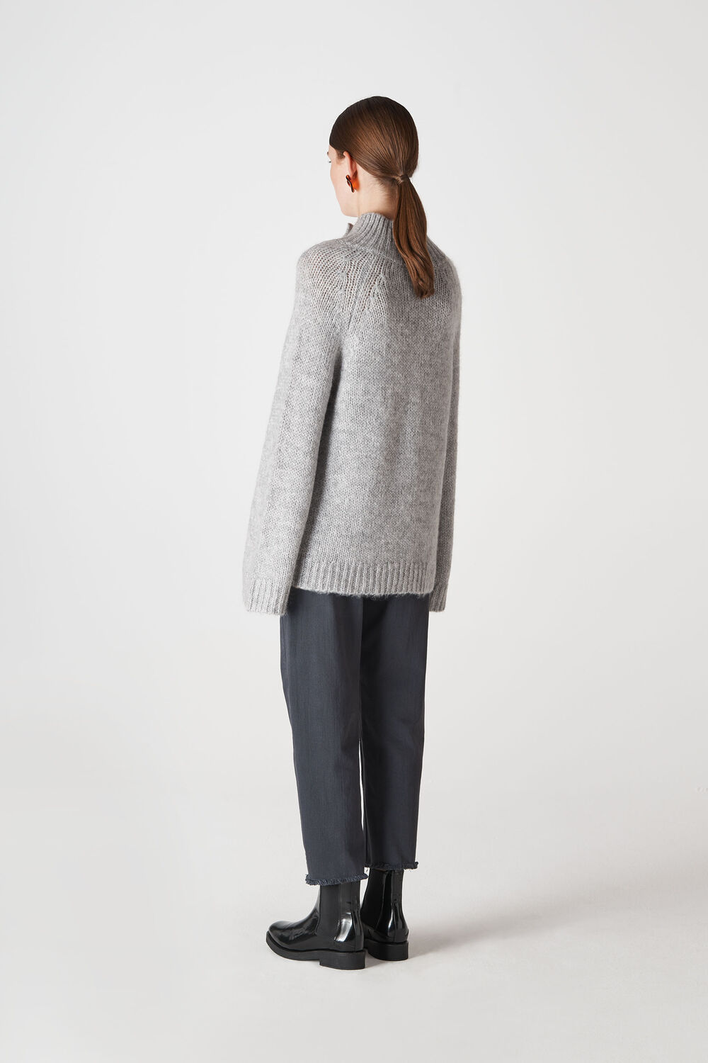 Button Neck Knit