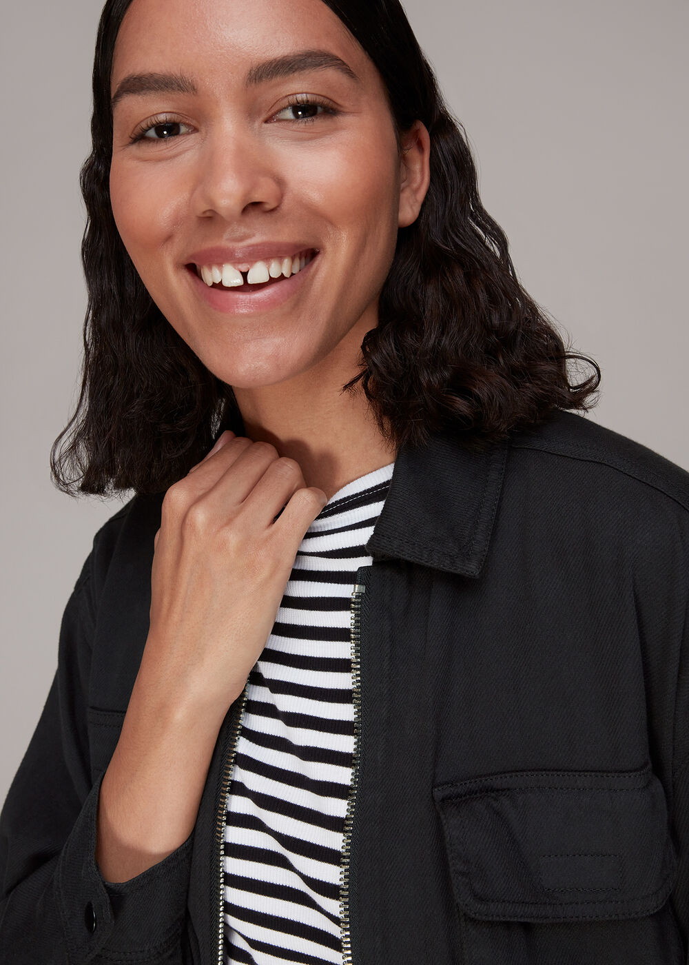 Carly Cargo Military Jacket