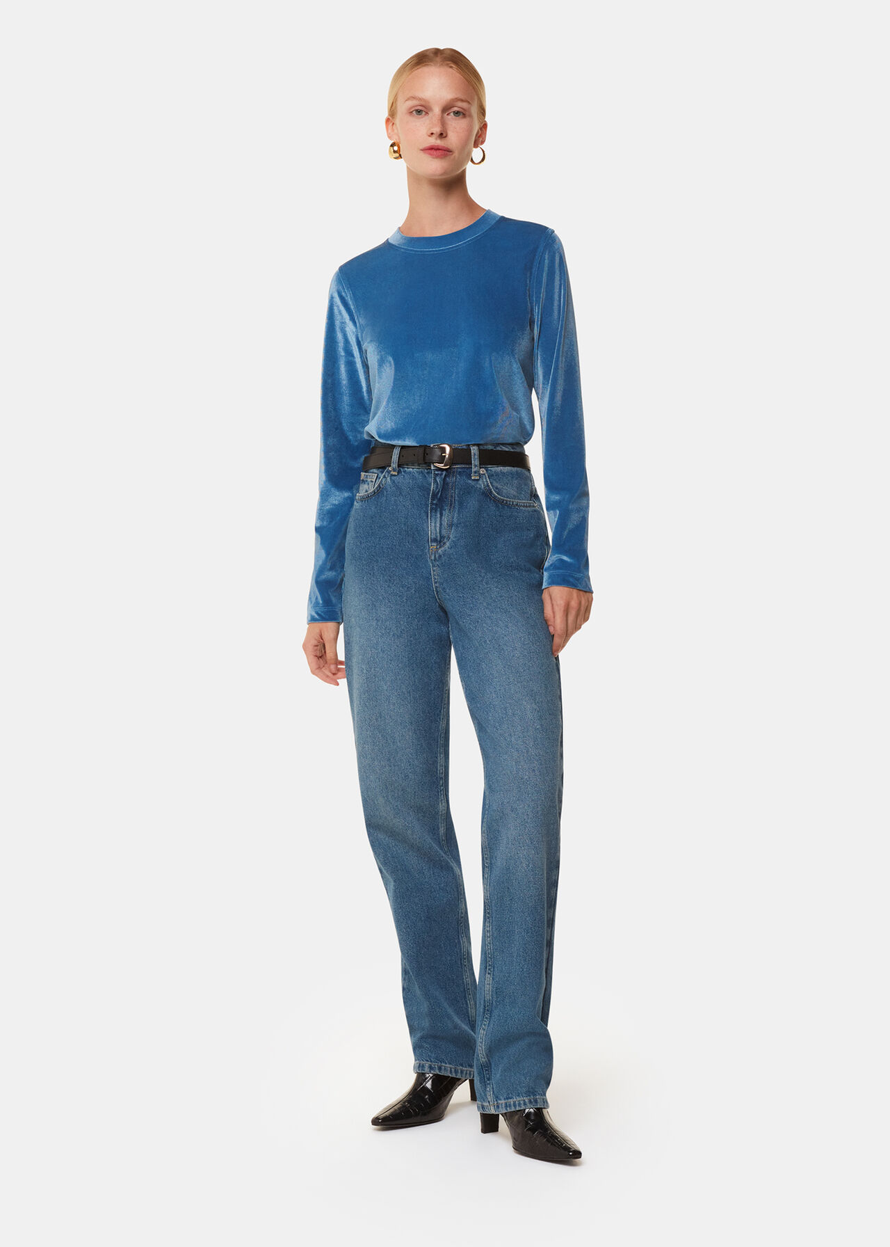 Olivia Velvet Top