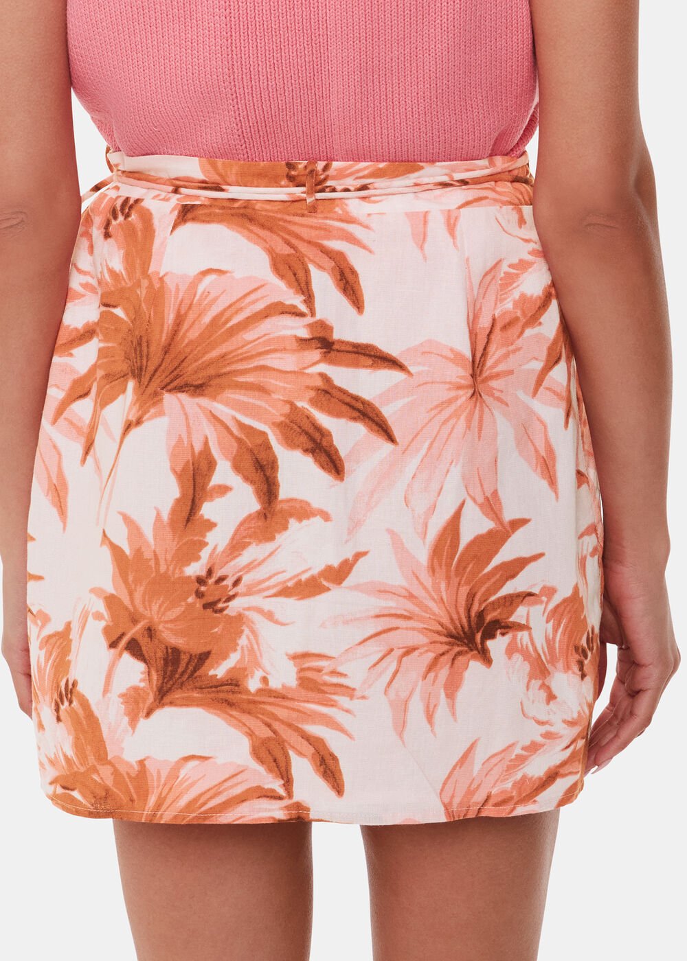 Honolulu Linen Blend Skirt