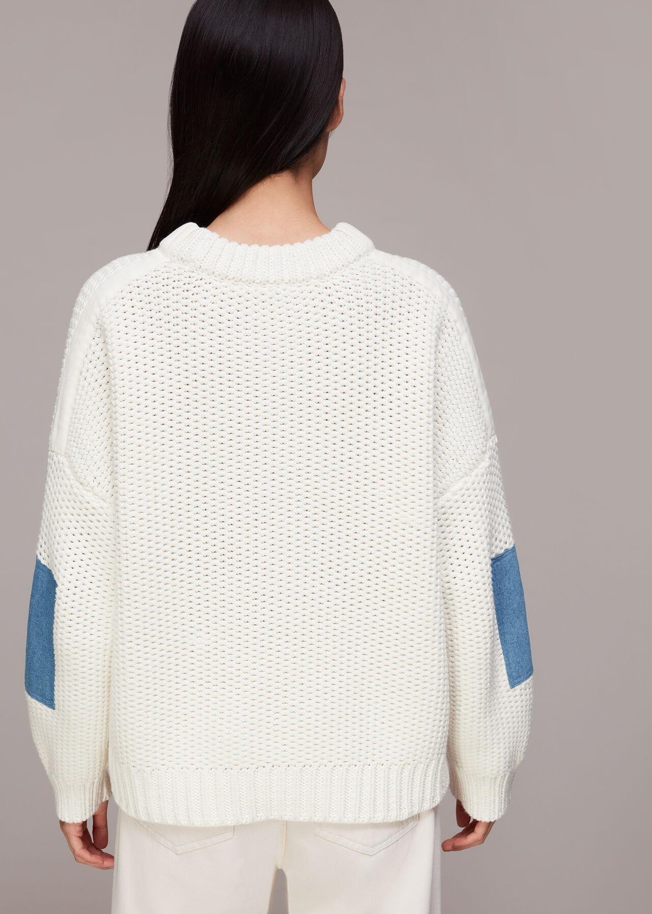 Denim Pocket Knit