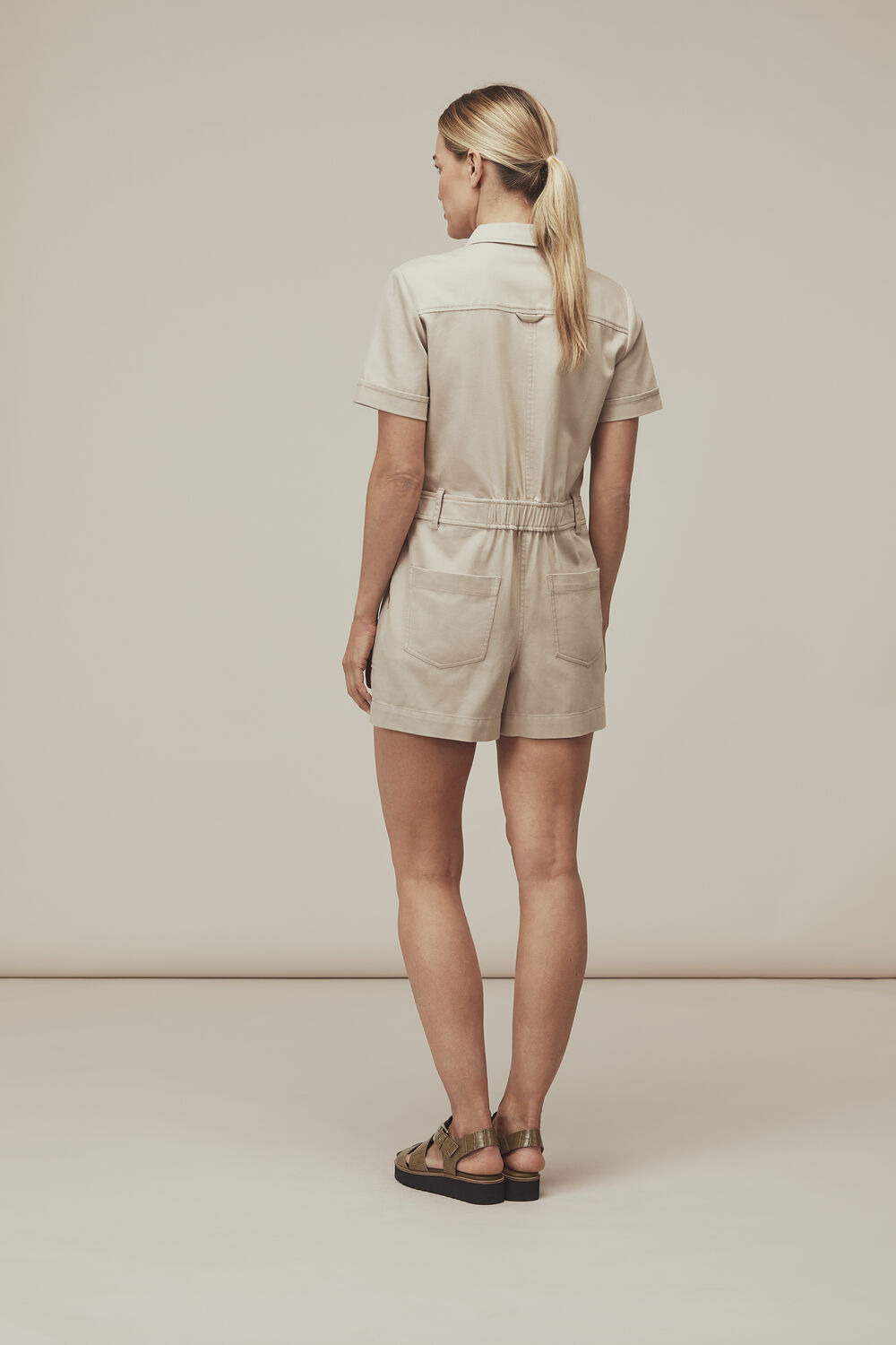 Leith Utility Twill Playsuit