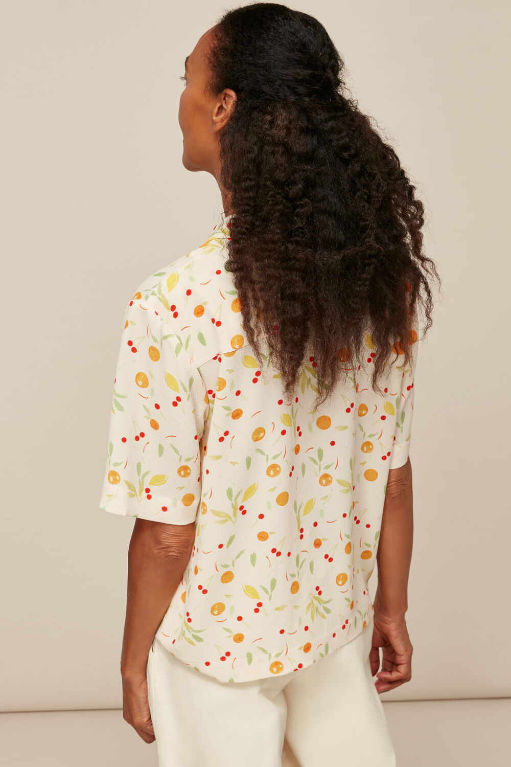 Fruit Print Shirt