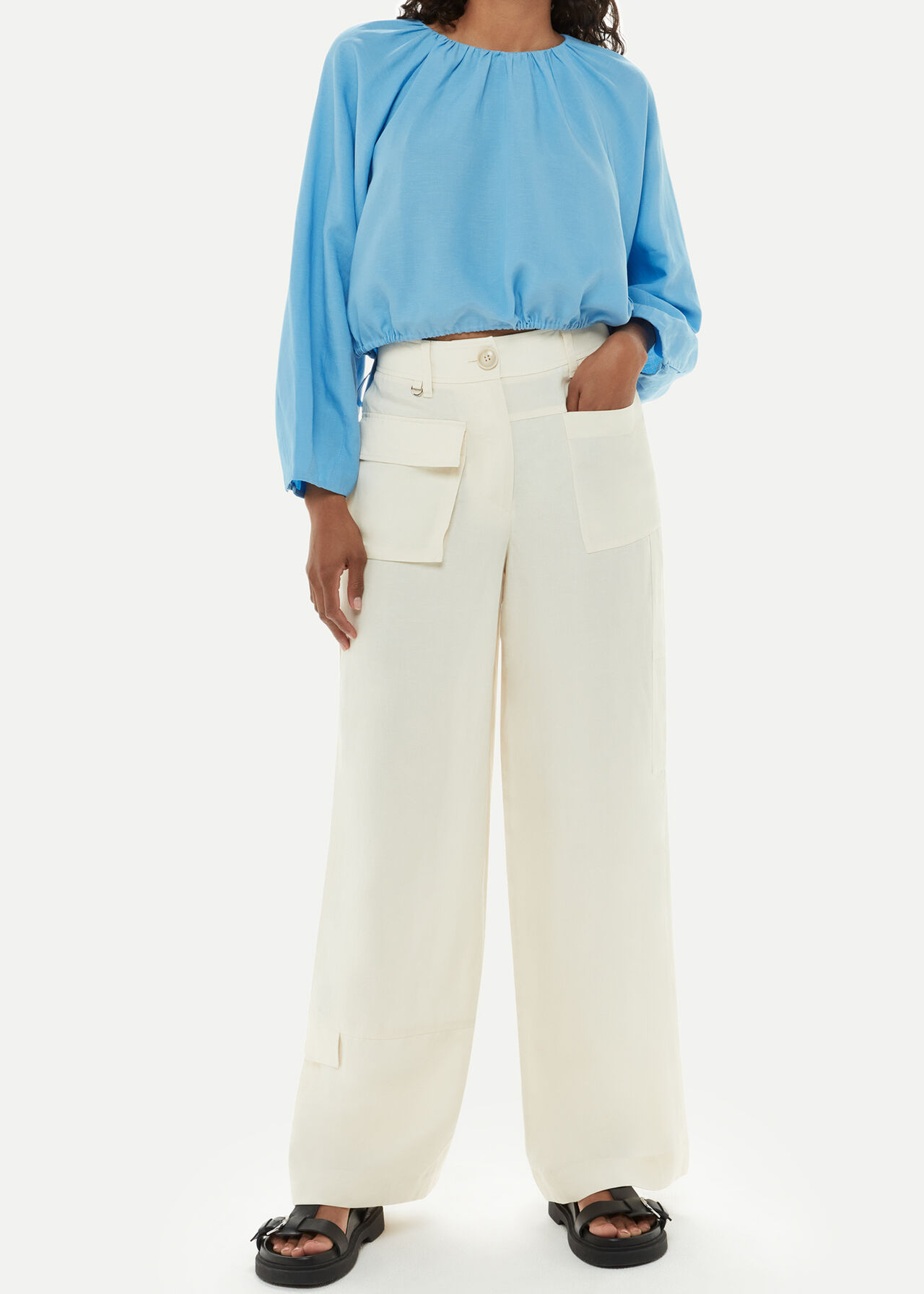 Flora Pocket Detail Trouser