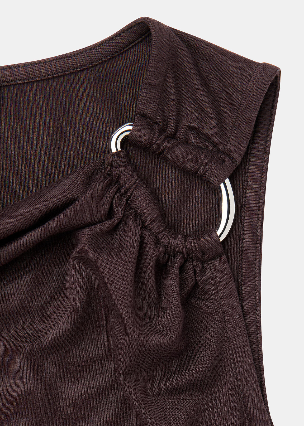 Ring Detail Sleeveless Top
