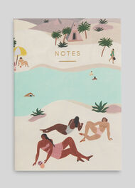 Wrap Desert River Notebook Multicolour