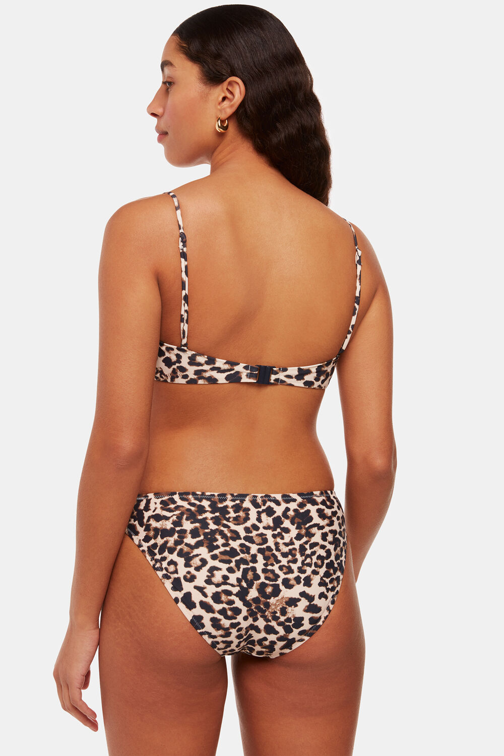 Leopard Print Animal Printed Bikini Top