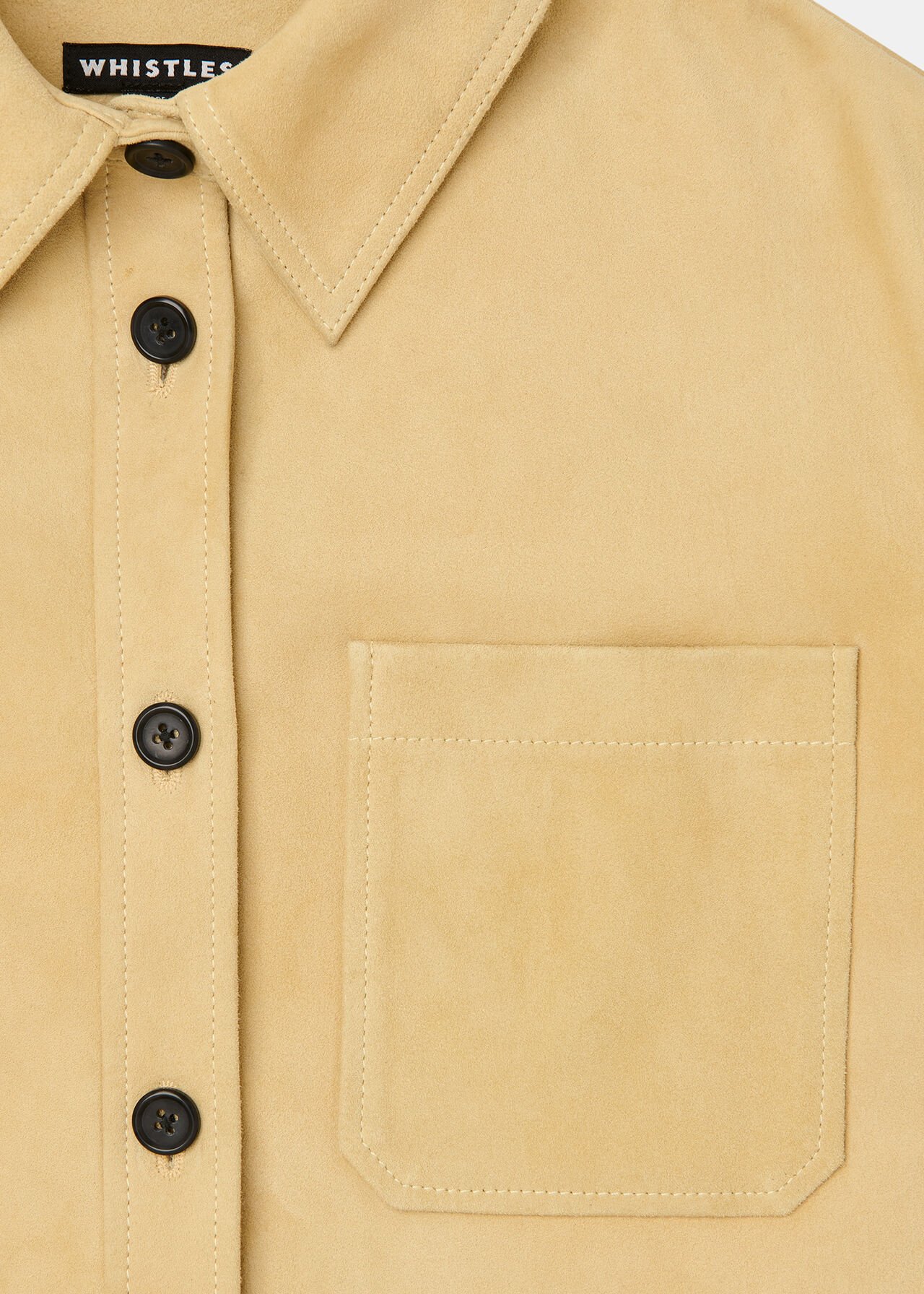 Sam Suede Leather Overshirt