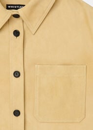 Sam Suede Leather Overshirt